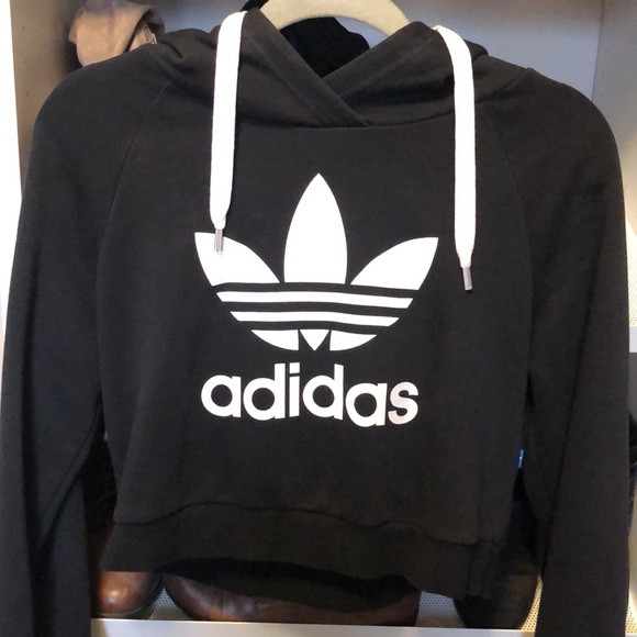 Adidas crop black sweater - Picture 2 of 3